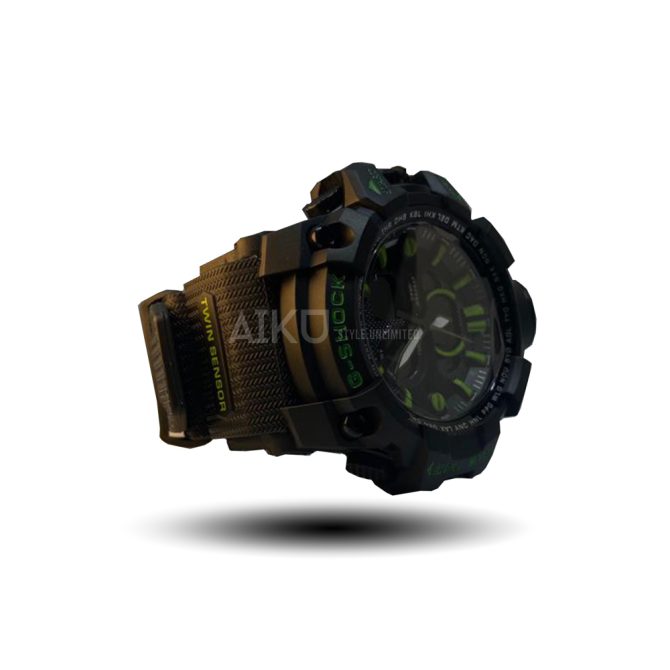 G-Shock Mud Master - Black Strap with Green Numerals in Sri Lanka-02